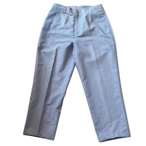 L.L. Bean‎ Woman's Linen Blend Pants Blue Size  10